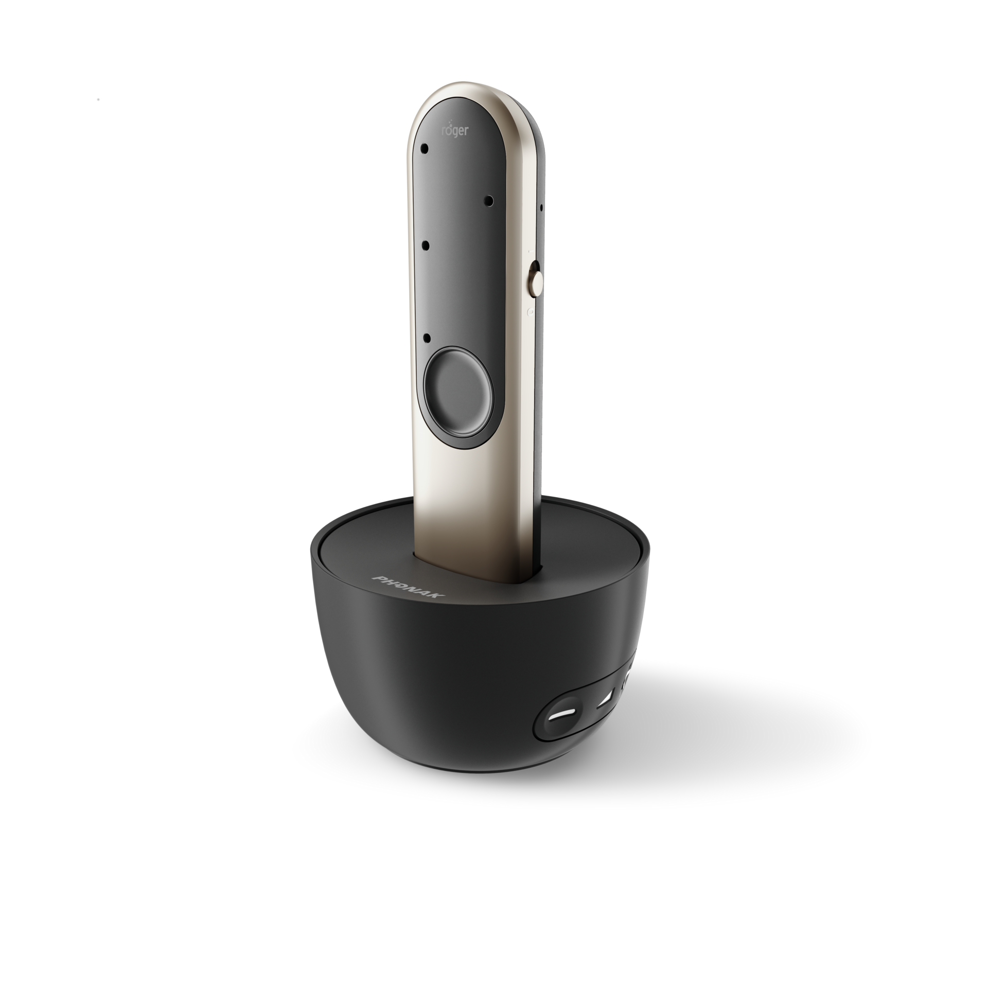 Roger On hearing aid microphone Roger On hearing aid microphone