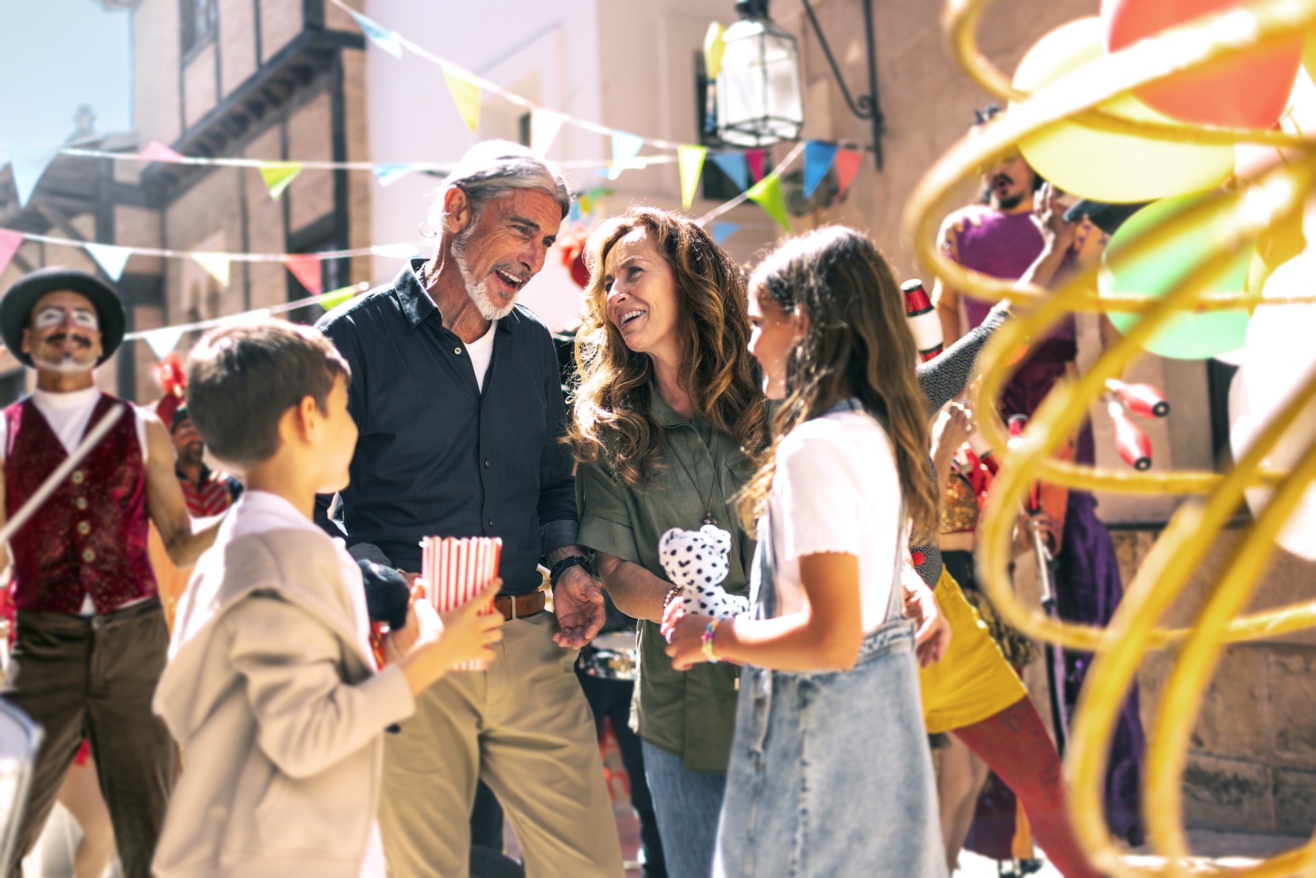 Family at the carnival - Audéo I R 